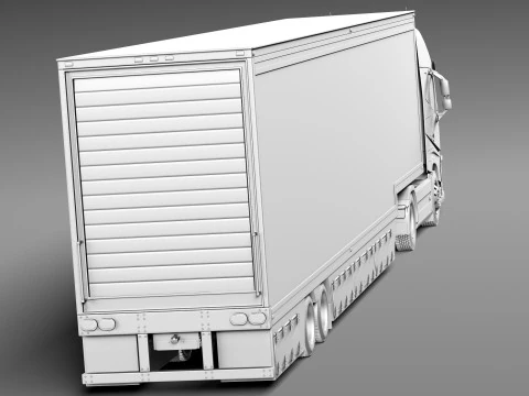 Volvo FH16 Globtrotter Trailer 2013 3D Model