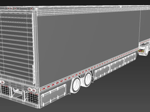 Volvo FH16 Globtrotter Trailer 2013 3D Model