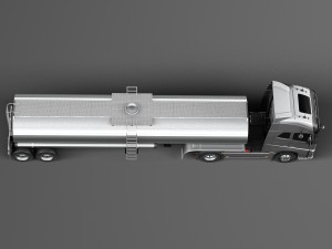 Volvo FH16 Globtrotter Tanker 2013-2015 3D Model