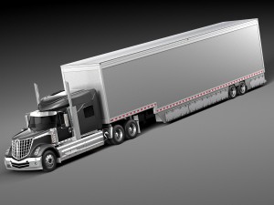 International Lonestar Trailer 2015 Modelo 3D