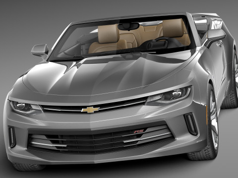Chevrolet Camaro 2016 Modello 3D