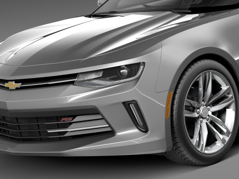 Chevrolet Camaro 2016 Modello 3D