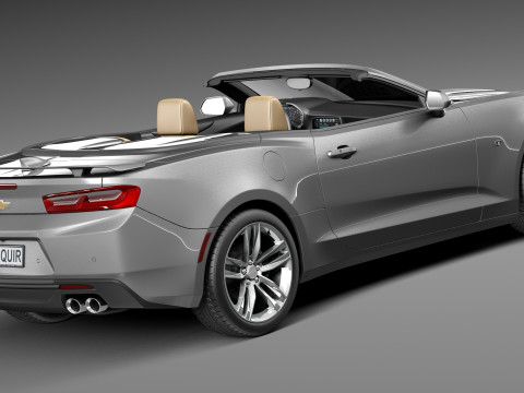 Chevrolet Camaro 2016 Modello 3D