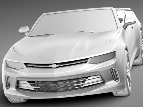 Chevrolet Camaro 2016 Modello 3D