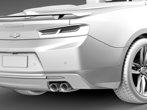 Chevrolet Camaro 2016 Modello 3D