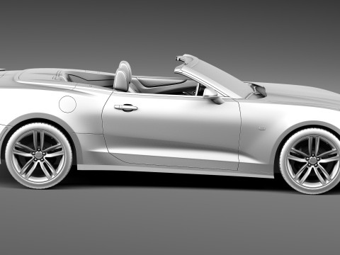 Chevrolet Camaro 2016 Modello 3D