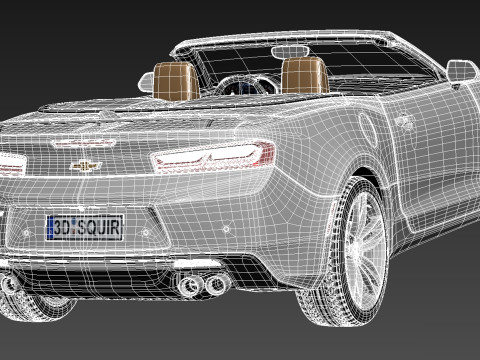 Chevrolet Camaro 2016 Modello 3D