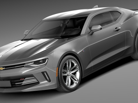 Chevrolet Camaro 2016 Modello 3D