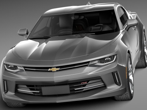 Chevrolet Camaro 2016 3D Model