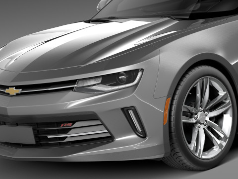 Chevrolet Camaro 2016 3D Model