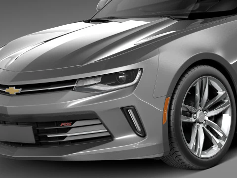 Chevrolet Camaro 2016 3D Model