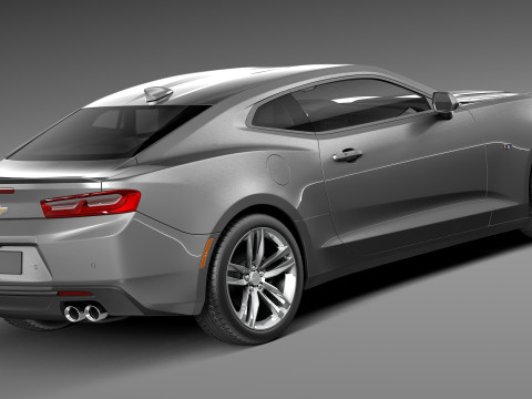 Chevrolet Camaro 2016 3D Model