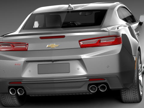 Chevrolet Camaro 2016 3D Model