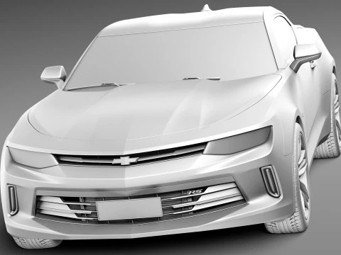 Chevrolet Camaro 2016 3D Model