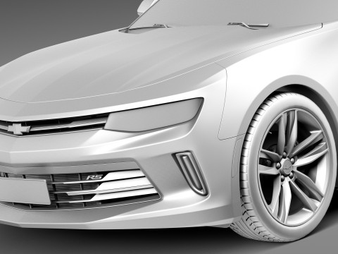 Chevrolet Camaro 2016 3D Model
