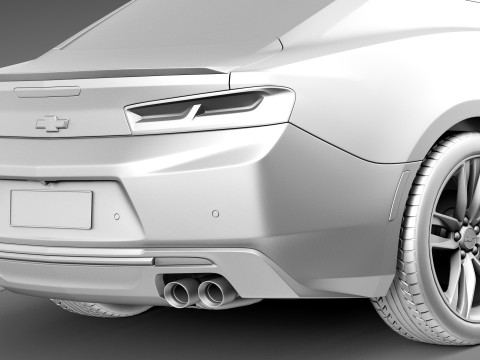Chevrolet Camaro 2016 3D Model