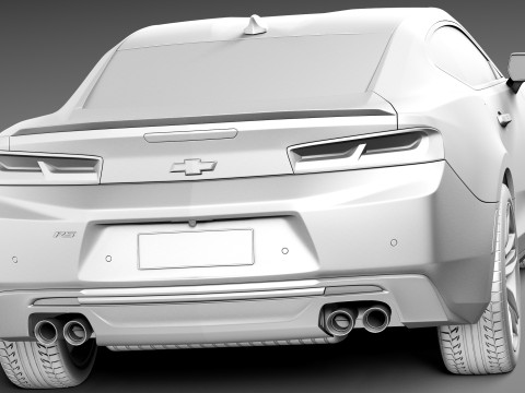 Chevrolet Camaro 2016 3D Model