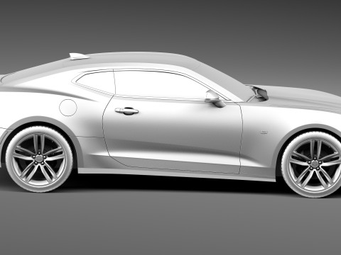 Chevrolet Camaro 2016 3D Model