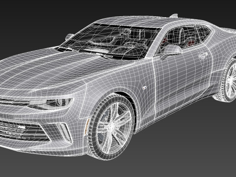 Chevrolet Camaro 2016 3D Model