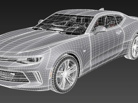 Chevrolet Camaro 2016 3D Model