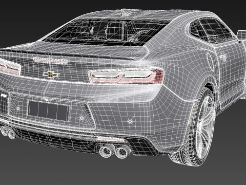 Chevrolet Camaro 2016 3D Model
