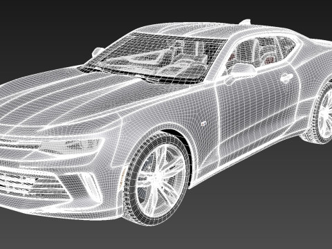 Chevrolet Camaro 2016 3D Model