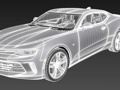 Chevrolet Camaro 2016 3D Model