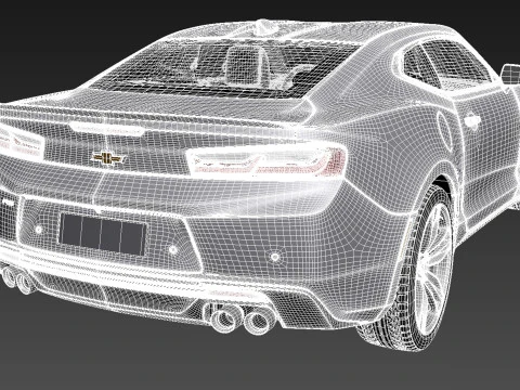 Chevrolet Camaro 2016 3D Model
