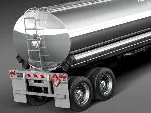 Kenworth T660 Tanker 2015 3D Model