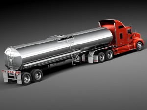 Kenworth T660 Tanker 2015 3D Model