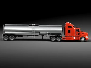 Kenworth T660 Tanker 2015 3D Model