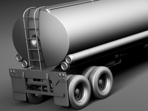 Kenworth T660 Tanker 2015 3D Model