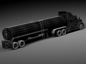 Kenworth T660 Tanker 2015 3D Model