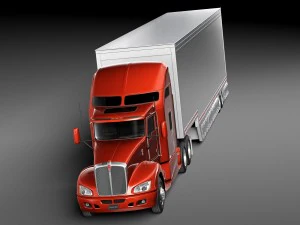 Kenworth T660 2015 Trailer 3D Model