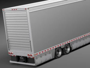Kenworth T660 2015 Trailer 3D Model