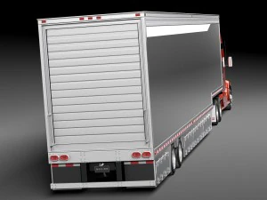 Kenworth T660 2015 Trailer 3D Model