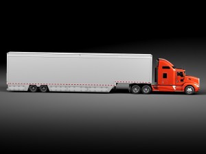 Kenworth T660 2015 Trailer Modello 3D
