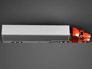 Kenworth T660 2015 Trailer 3D Model