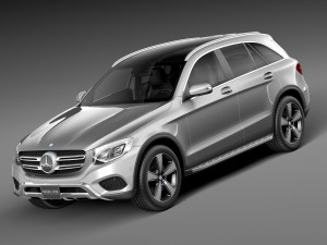 Mercedes-Benz GLC 2016 Modèle 3D