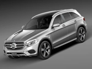 Mercedes-Benz GLC 2016 3D 모델