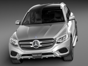 Mercedes-Benz GLC 2016 3D Модель