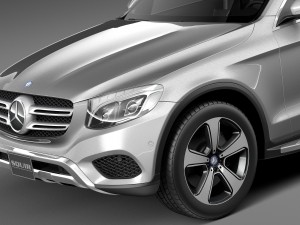 Mercedes-Benz GLC 2016 3D Модель