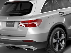 Mercedes-Benz GLC 2016 3D Модель