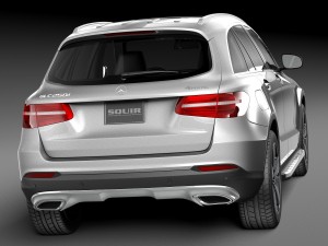 Mercedes-Benz GLC 2016 3D Модель