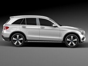Mercedes-Benz GLC 2016 3D Модель