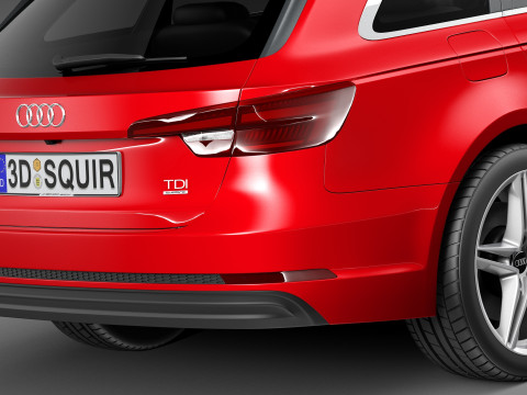 Audi A4 Avant 2016 3D-Modell