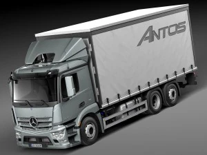 Caixa Mercedes-Benz Antos 2015 Modelo 3D