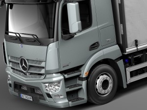 Mercedes-Benz Antos Box 2015 Modello 3D