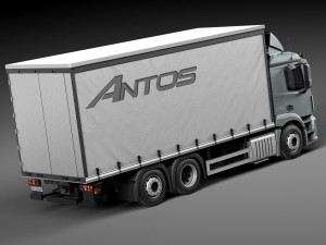 Mercedes-Benz Antos Box 2015 Modello 3D