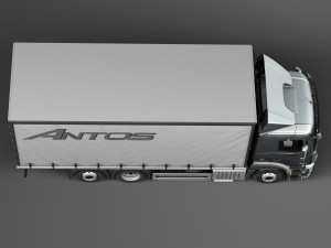 Mercedes-Benz Antos Box 2015 Modello 3D